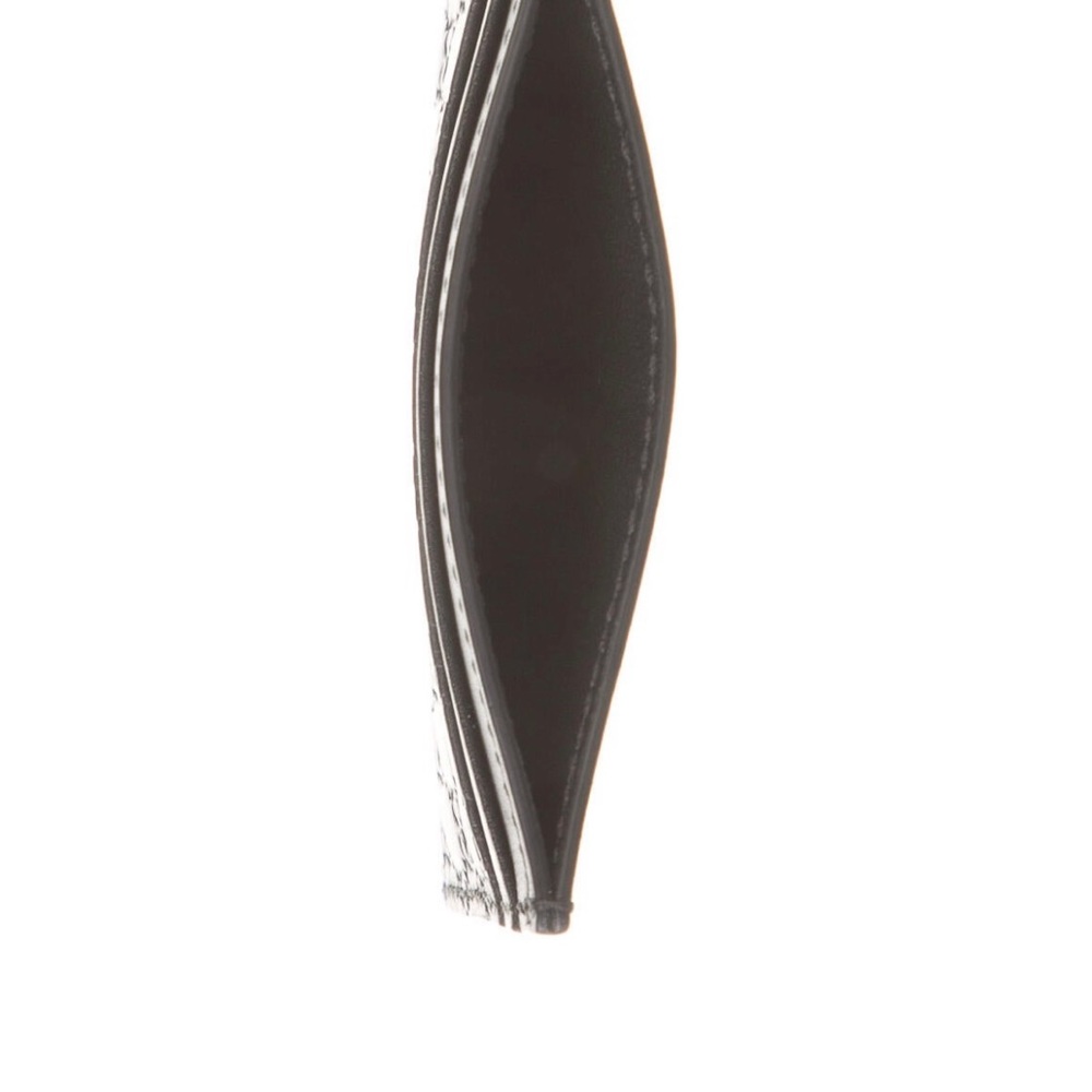 Gucci Black Leather Guccissima Card Holder - Picture 5 of 6